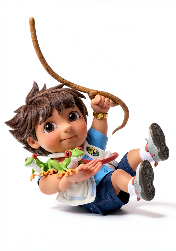 Installing Nickelodeon Kids Adventure eBook - 24 Page Animal Story for Ages 3-7 on a wooden desk