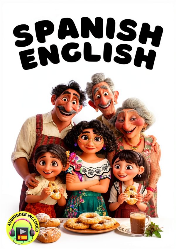 Spanish Kids Bilingual Storybook Kindle 245 Pages Holiday Tale-0