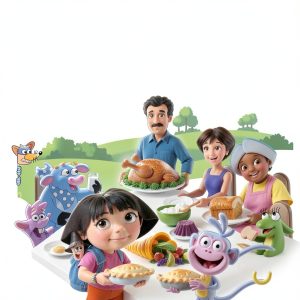 Dora the Explorer Thanksgiving eBook Kindle by Nickelodeon-0