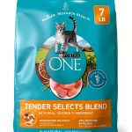 Purina ONE Natural Dry Cat Food Tender Selects Real Chicken 7lb-0