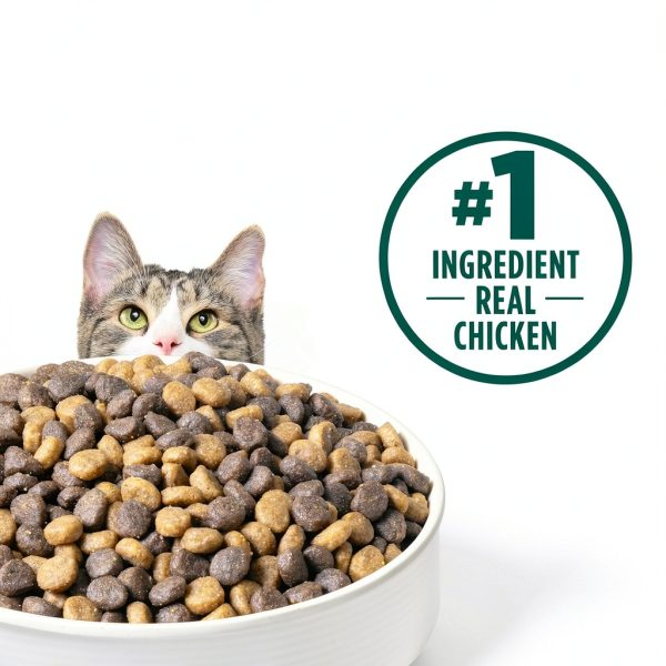 Nutrish Indoor Complete Chicken Lentils & Salmon Dry Cat Food 6 lb-5