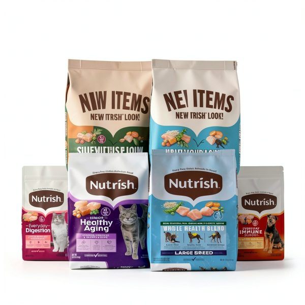 Nutrish Indoor Complete Chicken Lentils & Salmon Dry Cat Food 6 lb-8