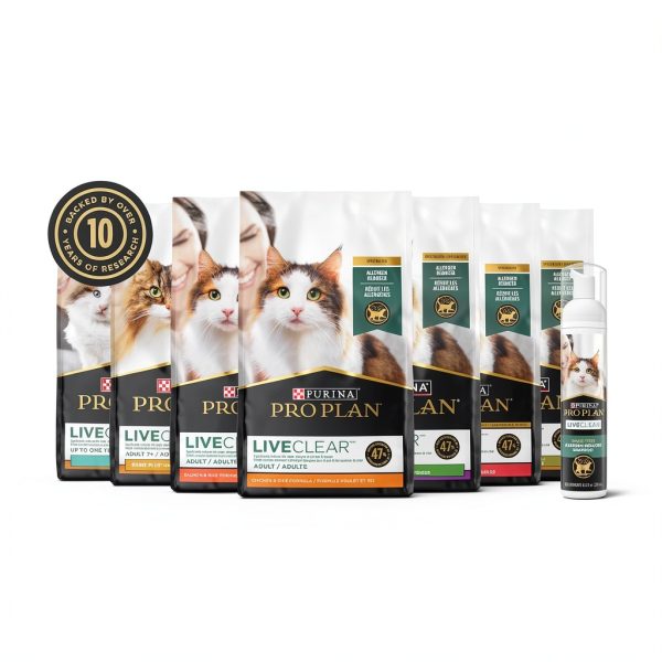 Purina Pro Plan Allergen Reducing LiveClear Chicken Rice Cat Food-7