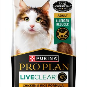 Purina Pro Plan Allergen Reducing LiveClear Chicken Rice Cat Food-0