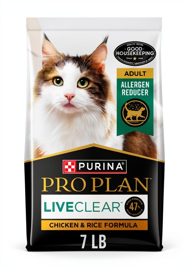Purina Pro Plan Allergen Reducing LiveClear Chicken Rice Cat Food-0