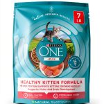 Purina ONE High Protein Natural Dry Kitten Food Plus 7lb Chicken-0