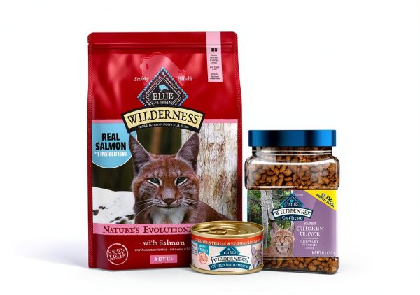Blue Buffalo Wilderness Grain-Free Protein Salmon Dry Cat Food 11lb-8