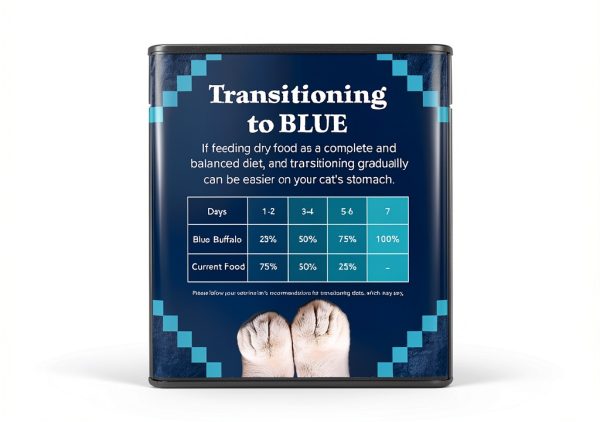 Blue Buffalo Wilderness Grain-Free Protein Salmon Dry Cat Food 11lb-7