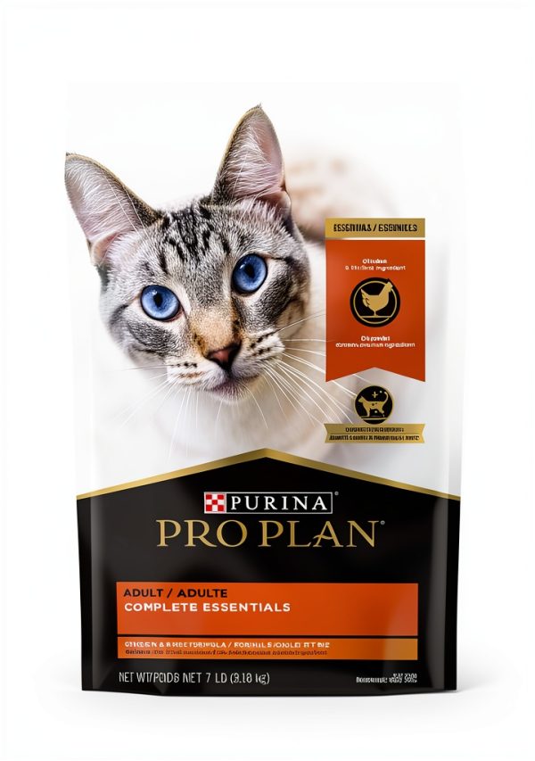 Purina Pro Plan High Protein Cat Food with Probiotics Chicken Rice 7lb-0