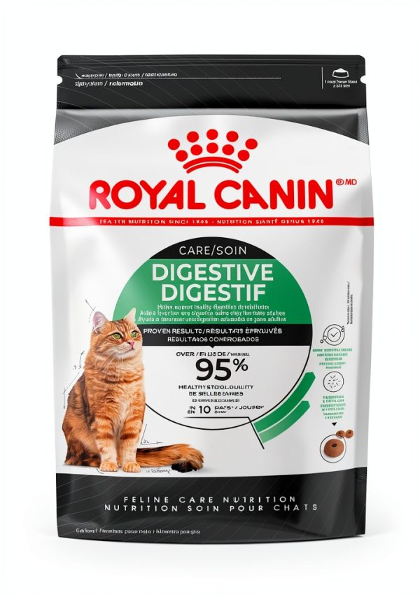 Royal Canin Feline Care Nutrition Digestive Care Adult Dry Cat Food, 6 lb Bag-0